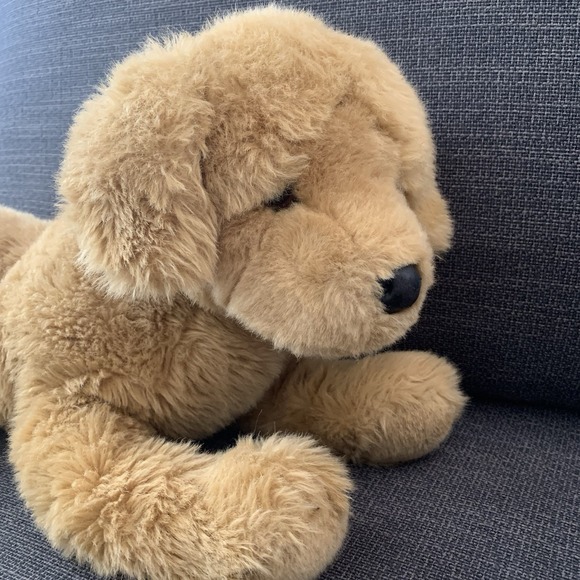 Douglas Honey‎ Golden Retriever Plush Puppy Dog Laying Stretched